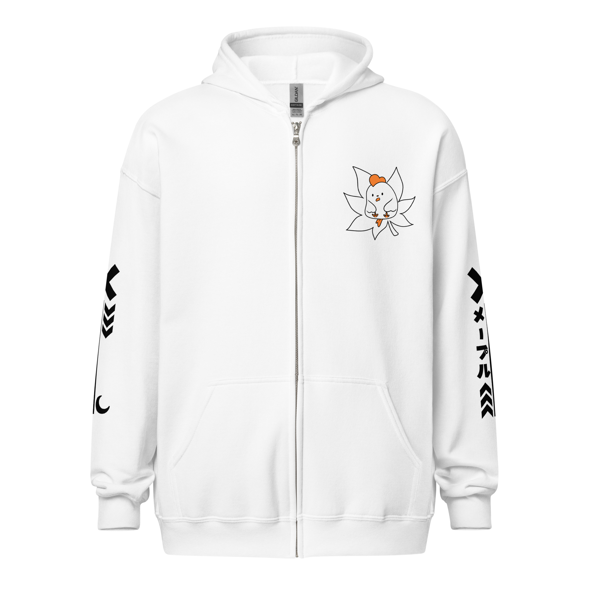 Maple Chicken Zip Hoodie