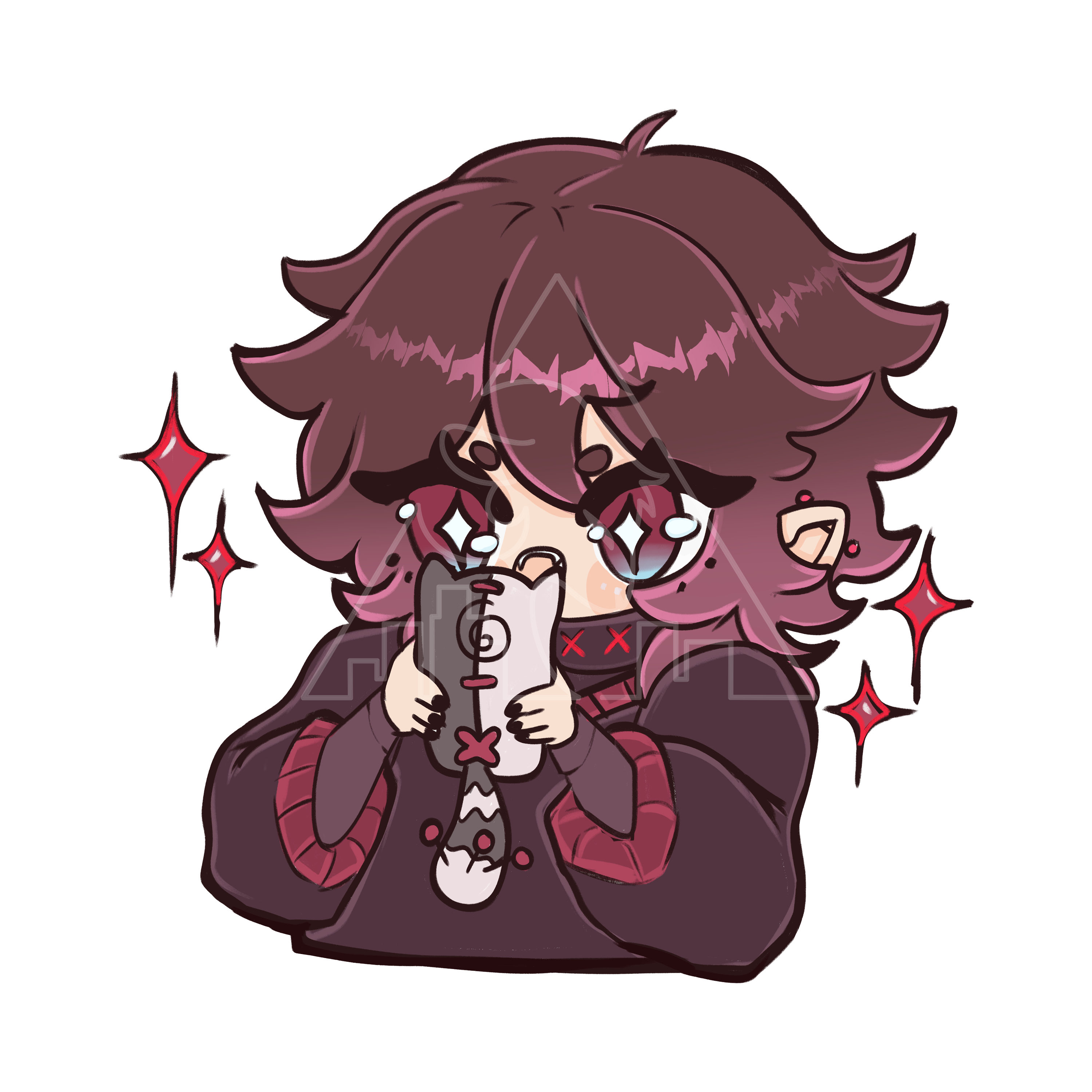 Vaille Woah Sticker