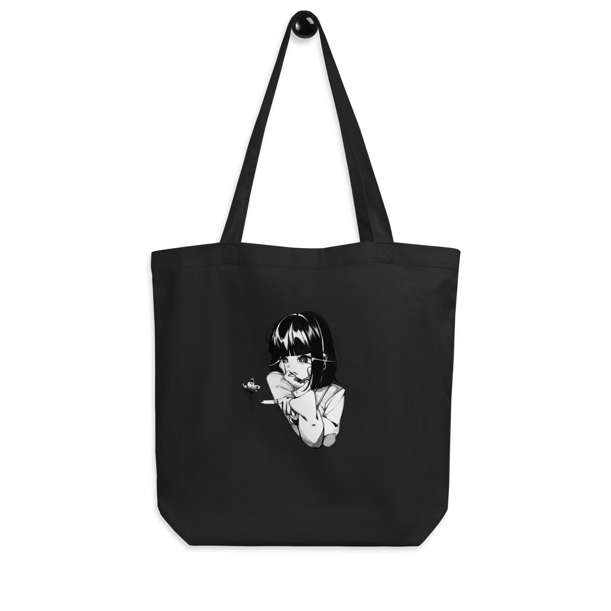 Emo Butterfly Tote Bag