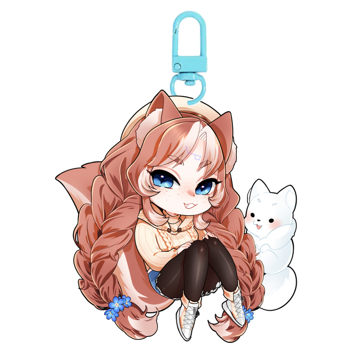 Classic Elena Keychain
