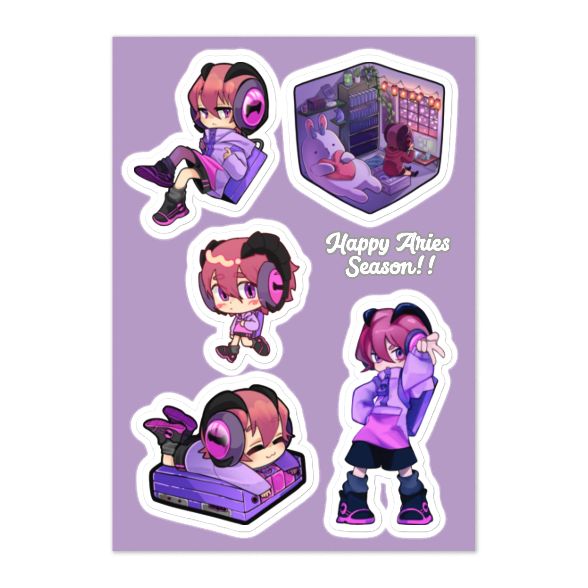 Aries Szn Sticker Sheet