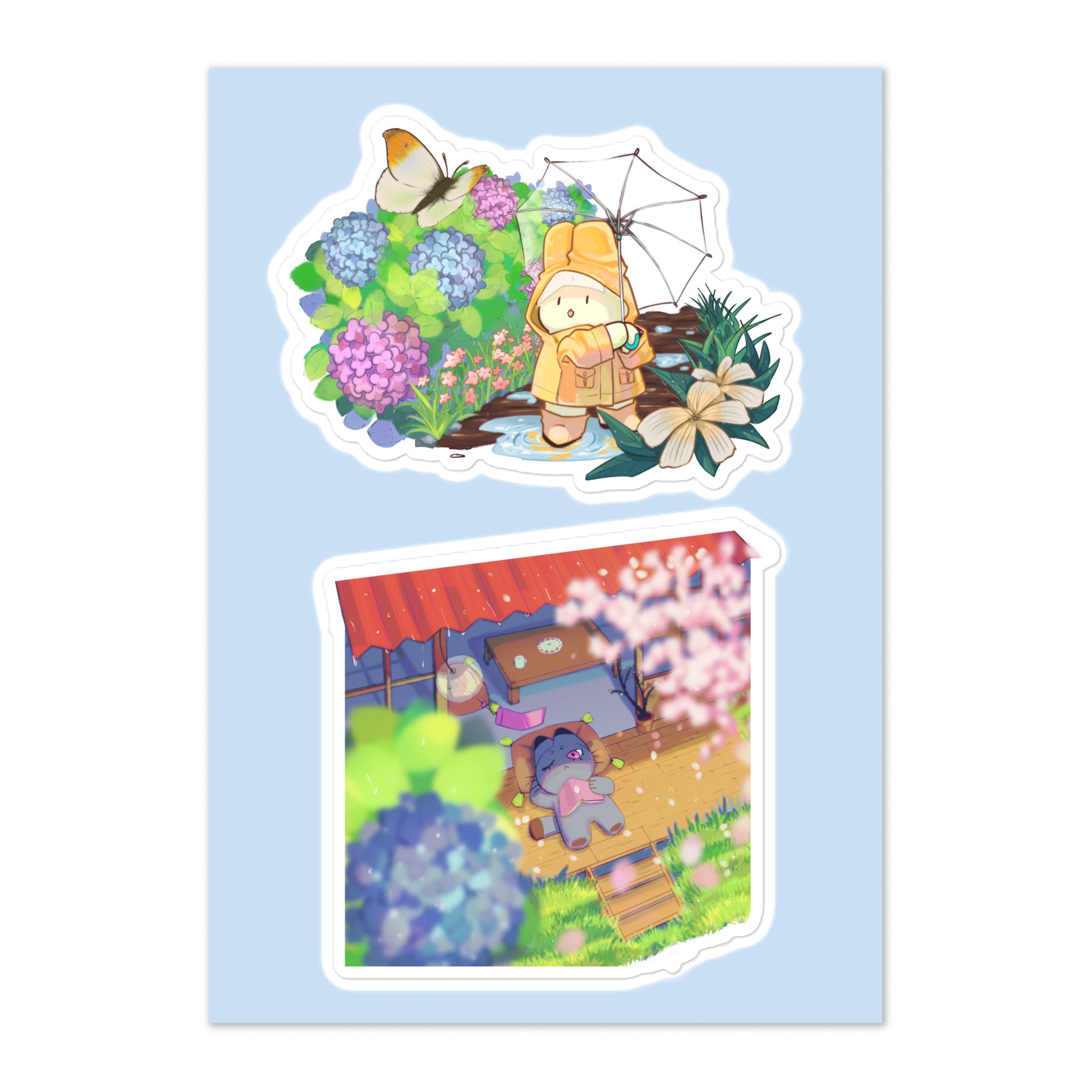 Rainy Season Sticker Sheet