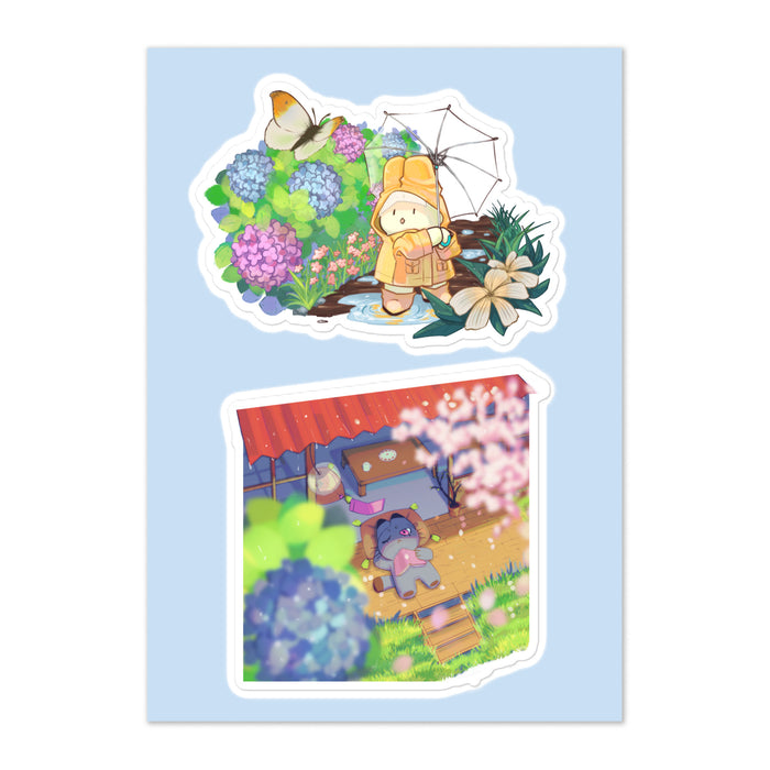 Rainy Season Sticker Sheet