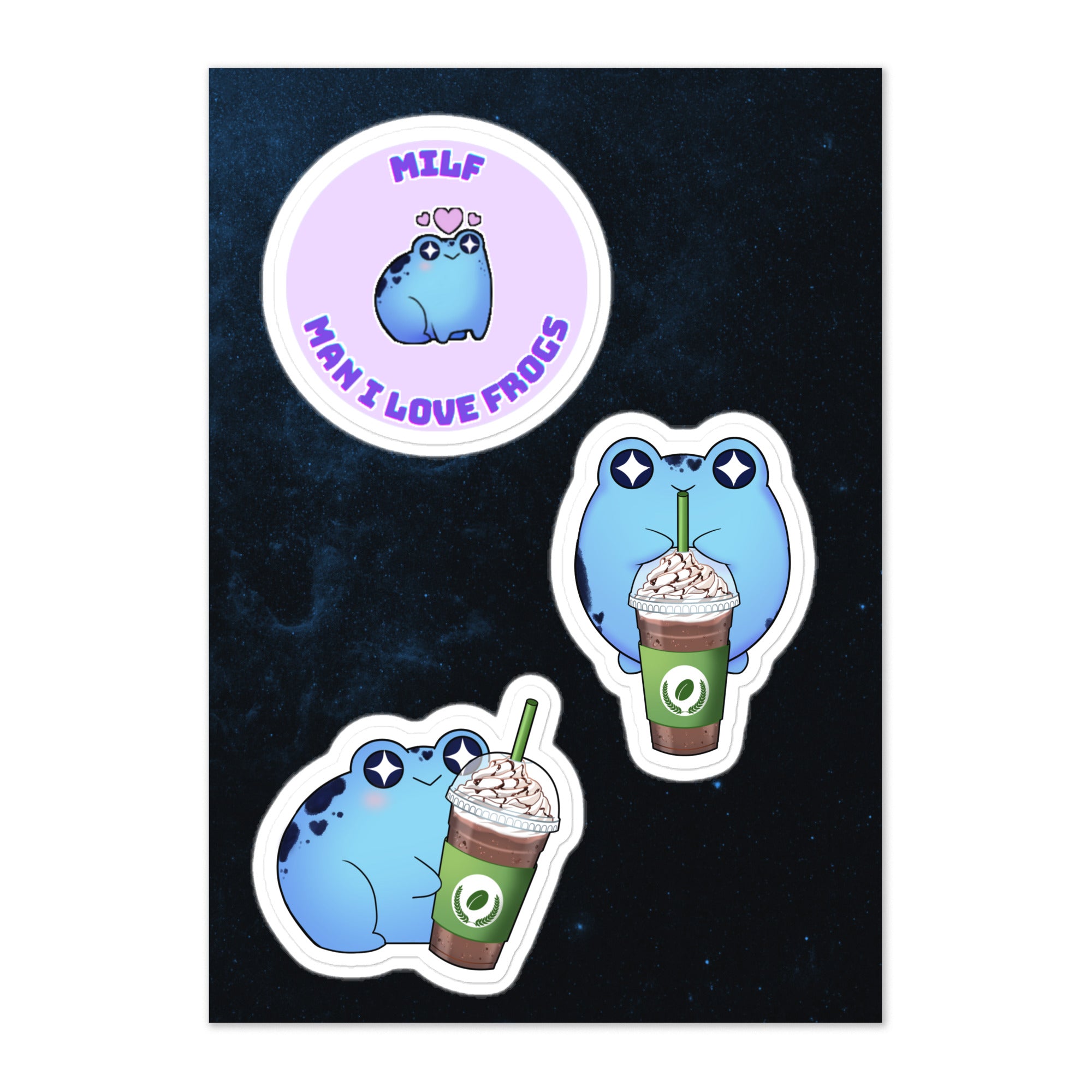 Rhea Weewee Sticker Sheet