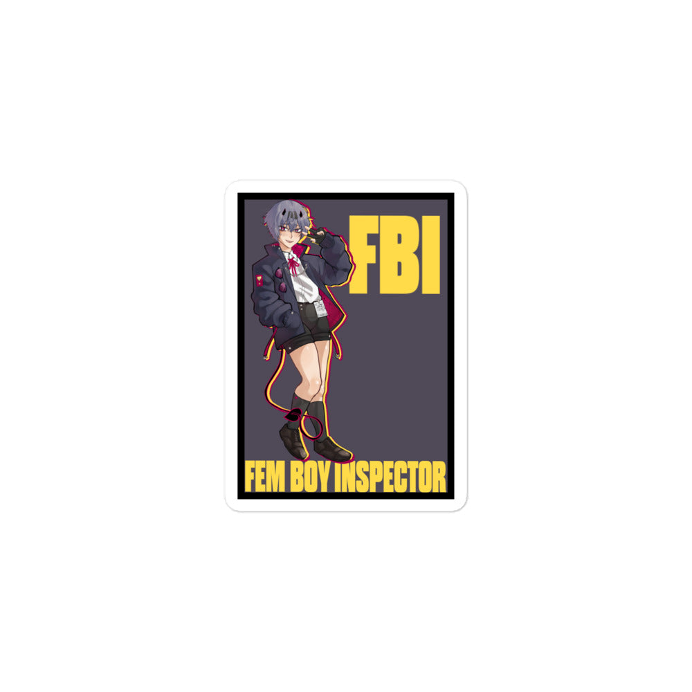 FBI Sticker – Yorunomachi