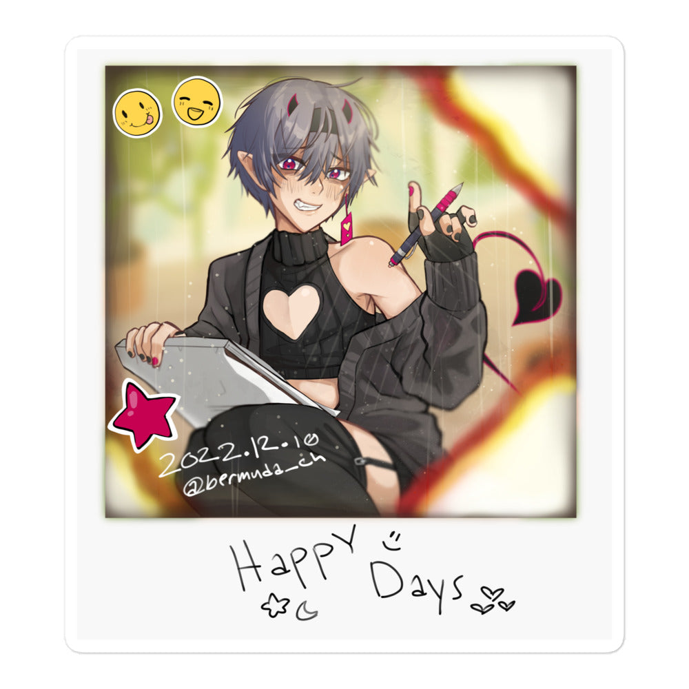 Bermuda Portrait Sticker