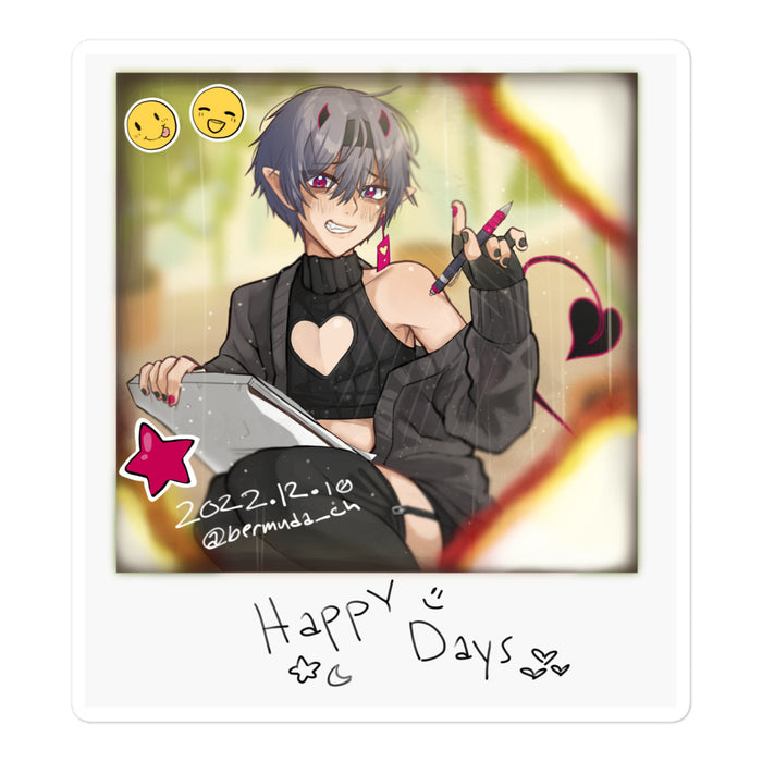 Bermuda Portrait Sticker