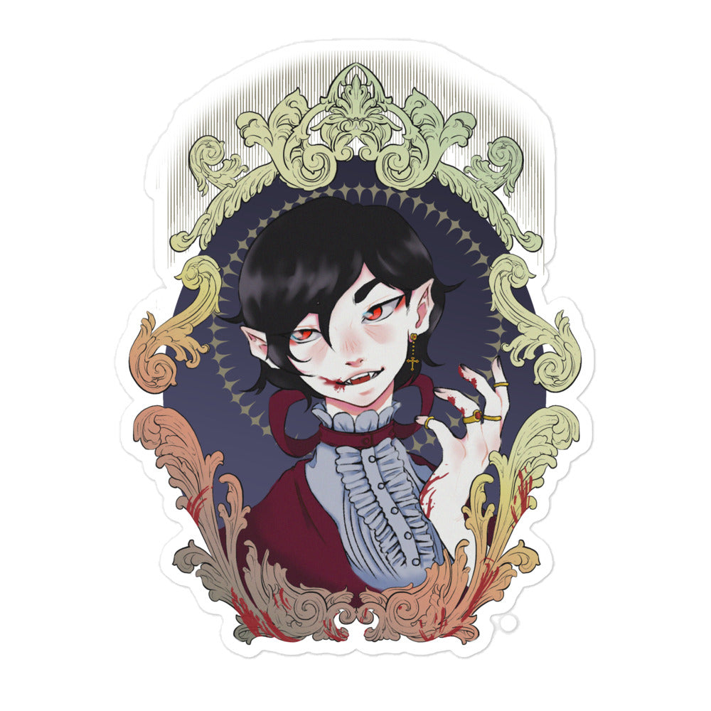 Vampire Royalty Sticker