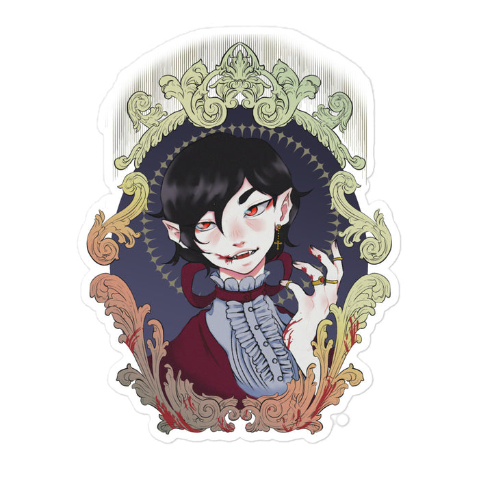 Vampire Royalty Sticker