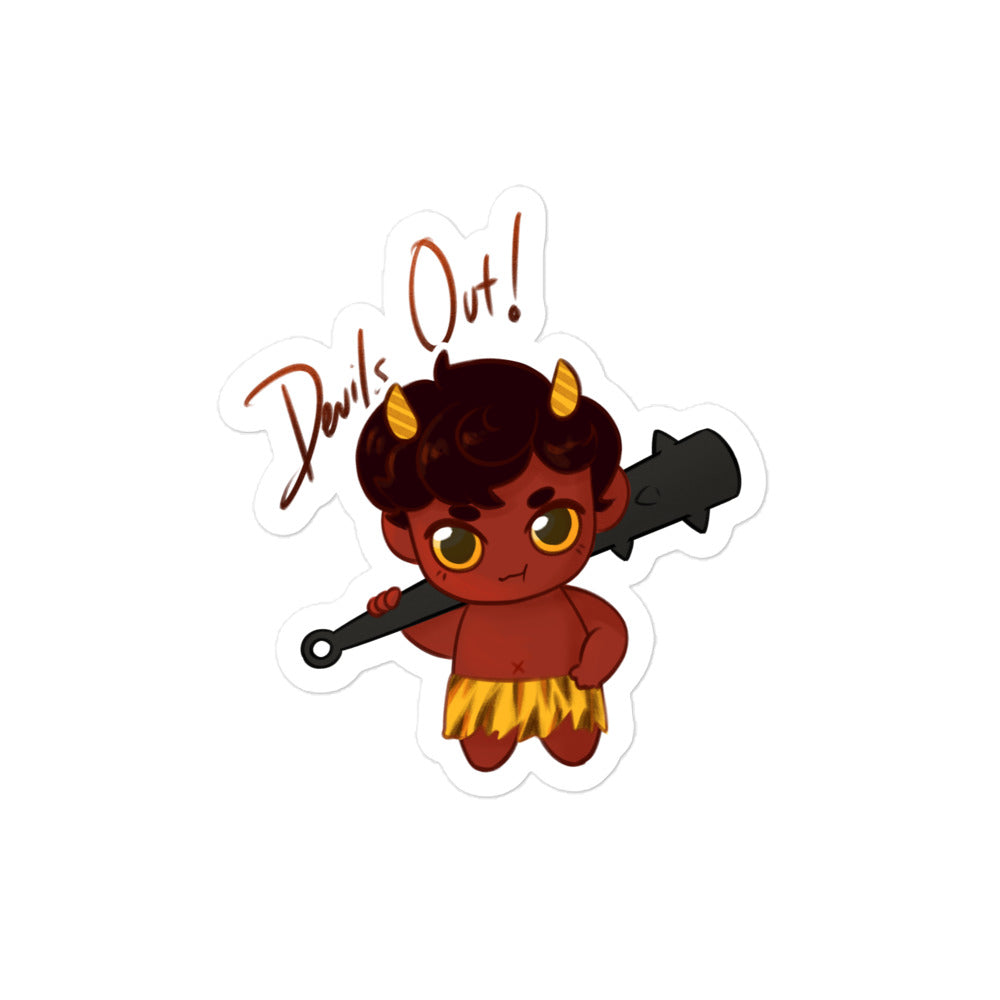 Lil Oni Sticker