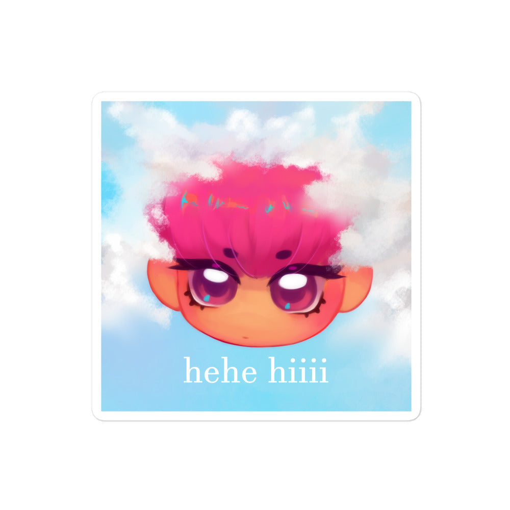 Hehe Hi Sticker – Yorunomachi