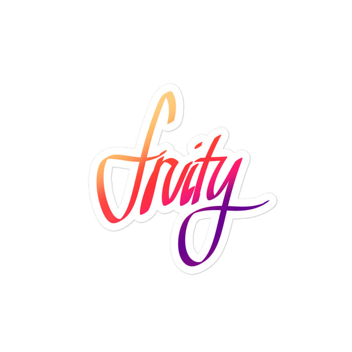 Fruity Sticker