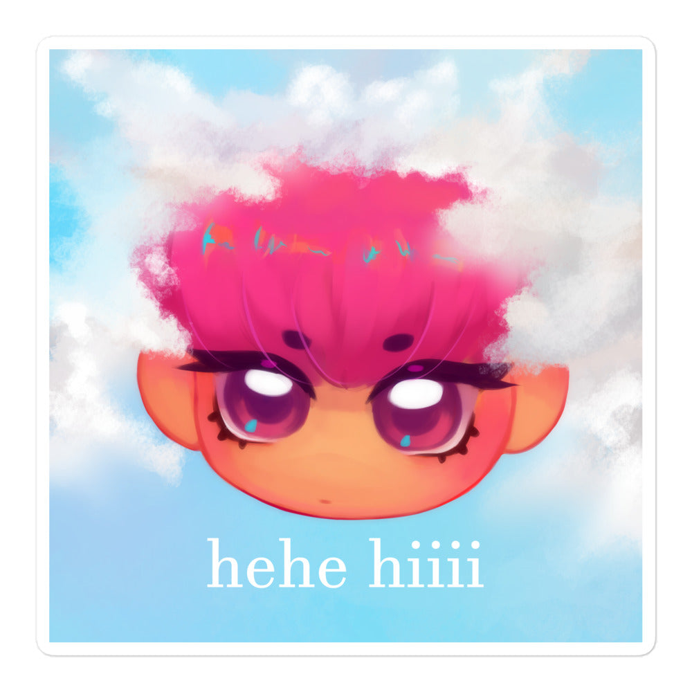 Hehe Hi Sticker