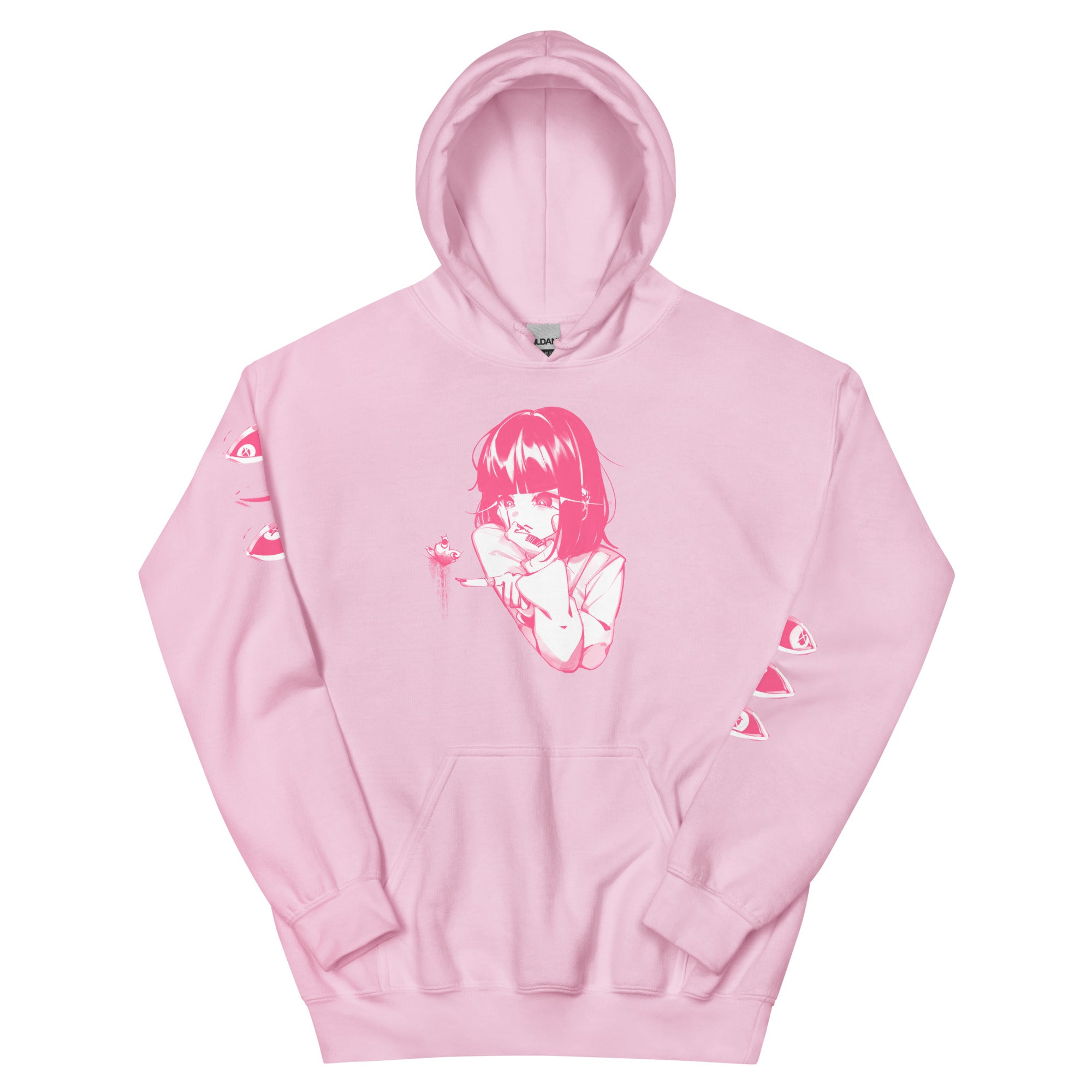 Emo Butterfly Hoodie (Pink)