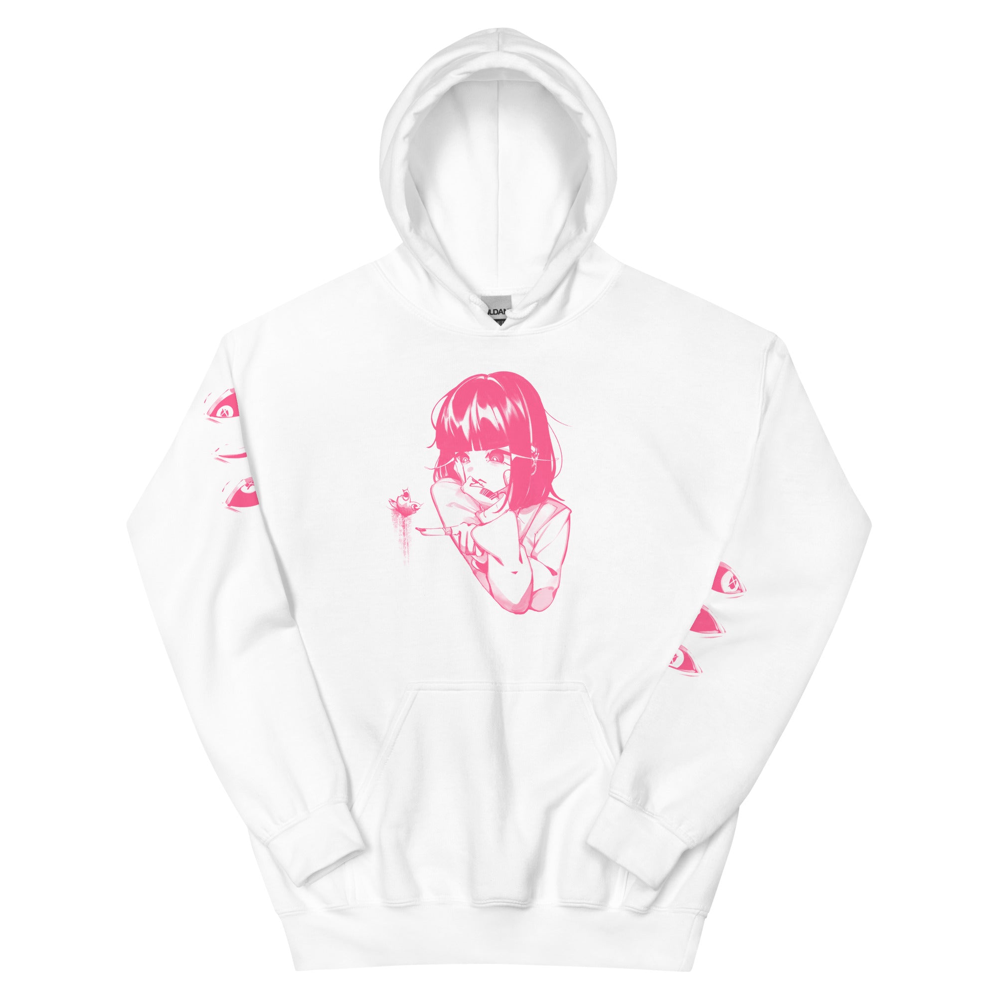 Emo Butterfly Hoodie (Pink)