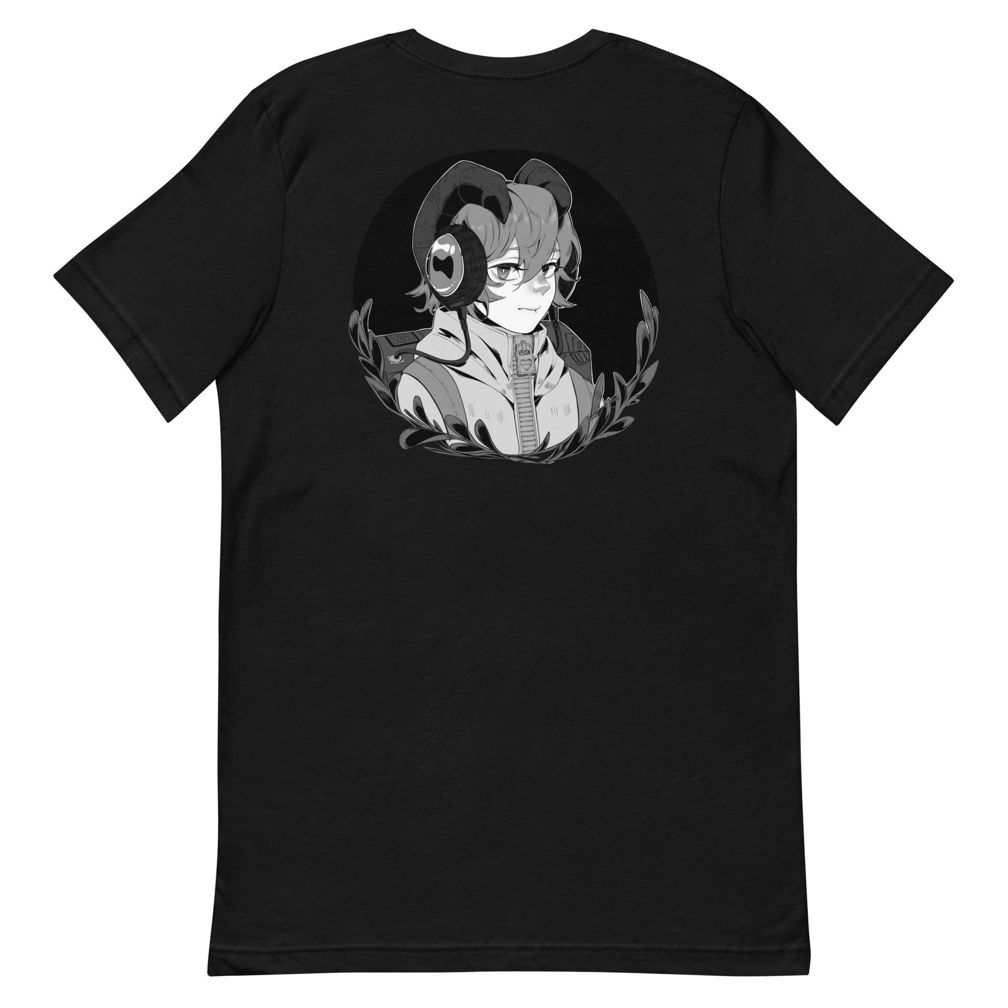 Greyscale Aries Logo Tee