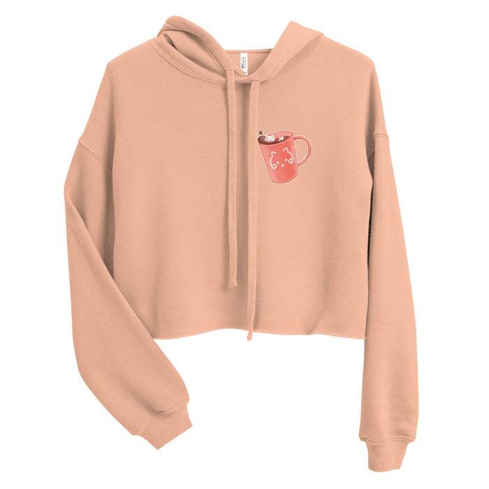 Kitty Cup Crop Hoodie